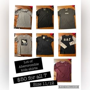 Abercrombie Kids shirts